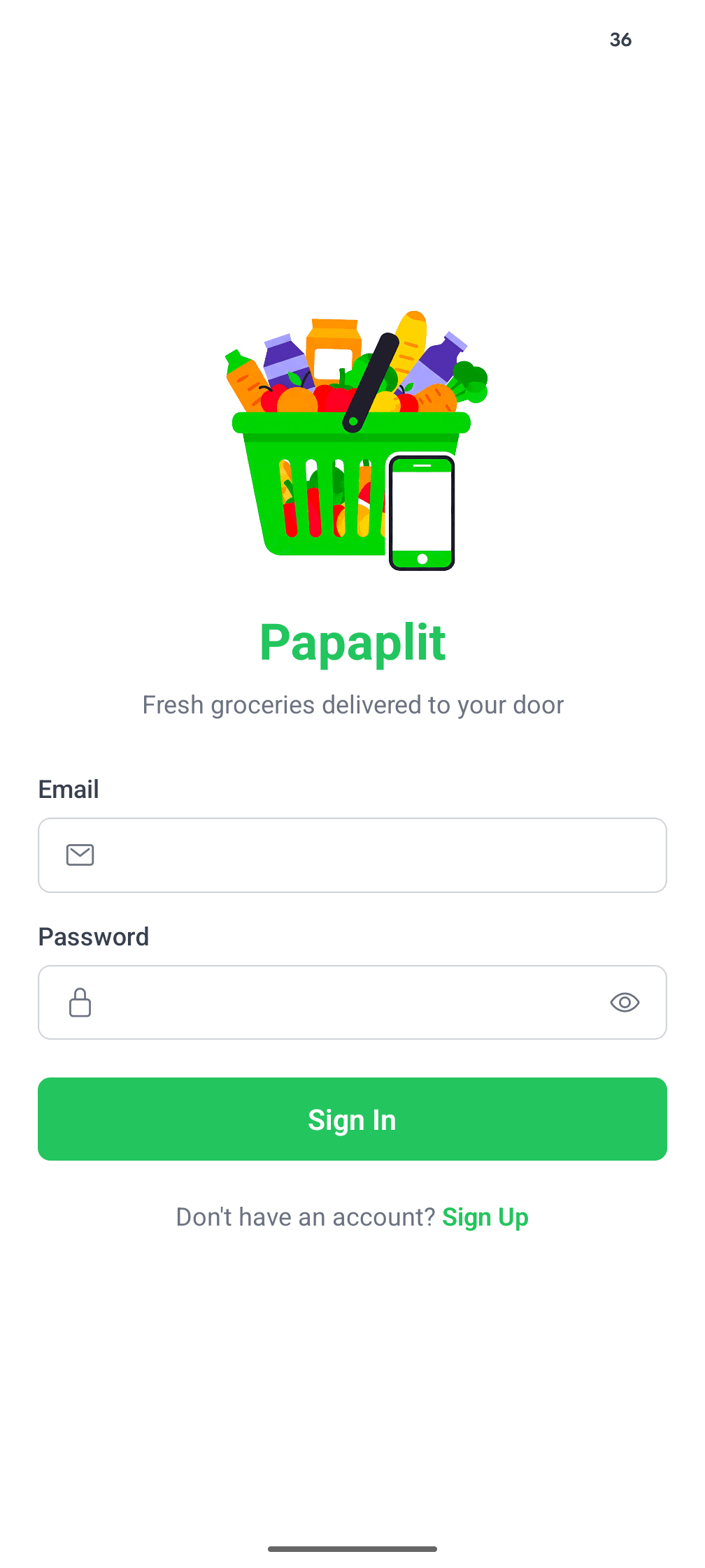 Android Grocery Store App